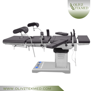 a medical examination table with a medical deviceTABLE