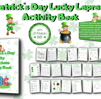 Coloring, math, tracing, matching, count and color, and so much more!
