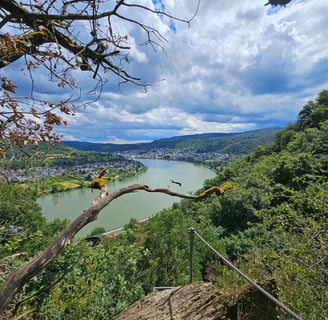 Laura Niepold Mittelrhein Klettersteig