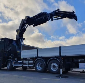 R490 grue auxilaire