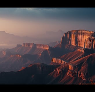 UniverseX - a mountain range with a view of a valley