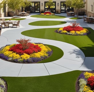 External Courtyards
