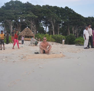 sunset point, Neil Island, Andaman and Nicobar islands