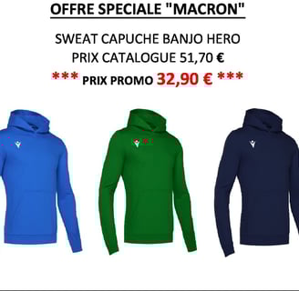 Macron vêtement promo