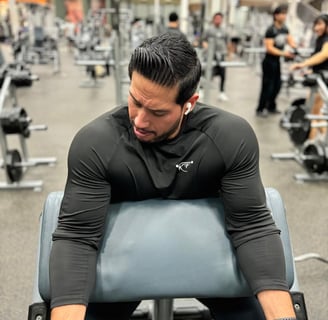 Black Men's KF compression longsleeve