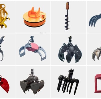 ZORY Grapple Attachments of material hander crane