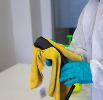 Deep cleaning service attire