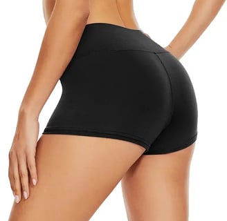 Culotte negro de cintura alta ideal para pole dance