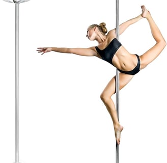 Barra pole dance para casa