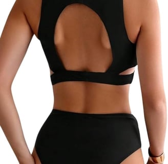 Conjunto pole dance negro
