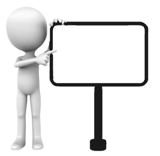 a 3d person standing in front of a blackboard with a text and number in it