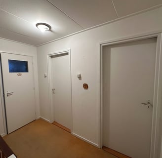 Muren en deuren schilderen