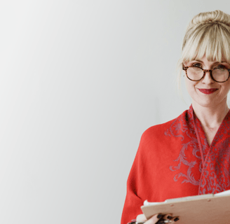 femme a lunette
