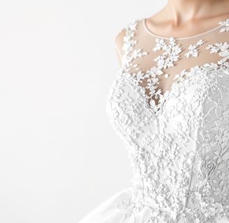 bustier de robe de mariée Anaïs designs Paris