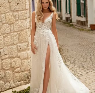 robe de mariée bohème chic Anaïs designs Paris