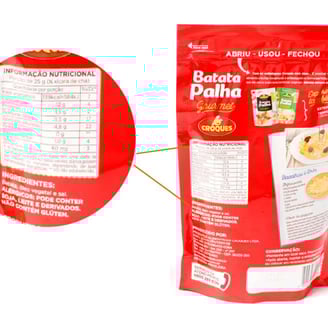 Elaboração de Rótulo Nutricional