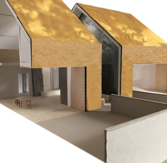maquette d'architecture d'une école