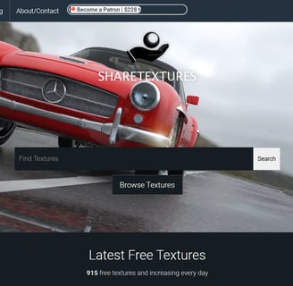 Site internet Sharetextures