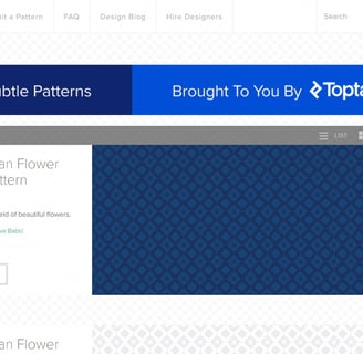 Site internet Toptal