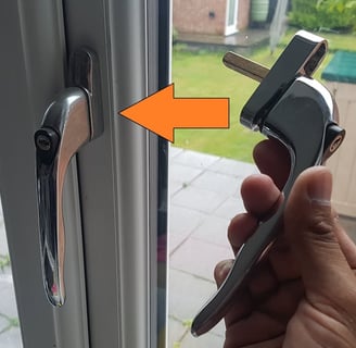 upvc window handle