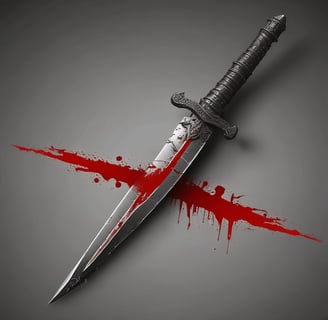 dark and frightening sword