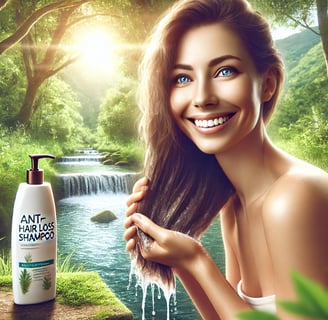 Shampoo queda de cabelo