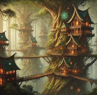 Anuheim - Elderwood Home to the Silvanthar Wood Elves
