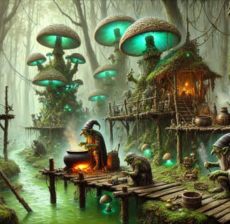 Anuheim - Swamp Goblin Village