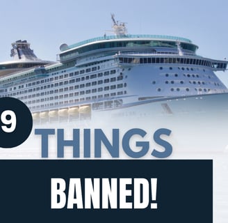 banned on cruises
