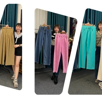 quan jean nu secondhand