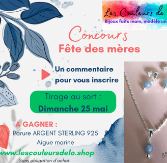 Concours Fête des mères Les Couleurs de Lo