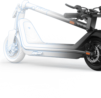 a scooter scooter with a white background