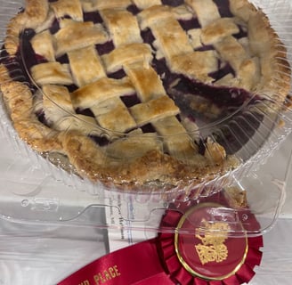 blueberry pie