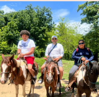 recorrido a caballo