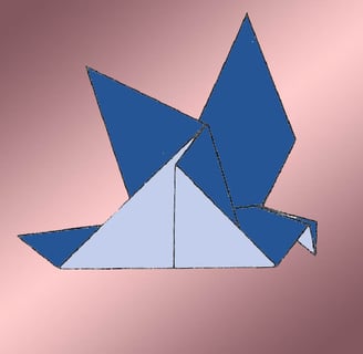 Origami di una Colomba