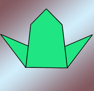 origami rana