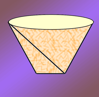 origami bicchiere