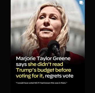 Did She Just Admit That? Marjorie Taylor Greene’s Voting Blunder Exposes a Media Literacy Crisis