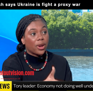 Kemi Badenoch’s “Proxy War” Comments Ignite Russian Propaganda and Stir Global Debate