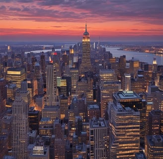 A beach scene with numerous blue beach cabanas and lounge chairs spread across the white sandy beach. A modern, curved high-rise building stands in the background, flanked by palm trees. The sky is clear and blue, creating a serene and inviting atmosphere.