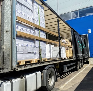 Dalinių krovinių gabenimas Vakarų ir Pietų Europoje | Easting Road Freight.