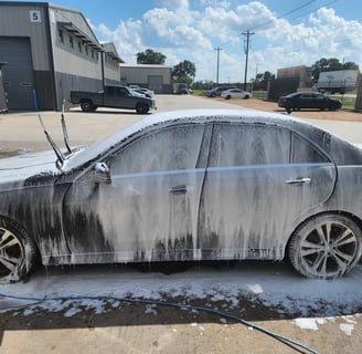 Exterior Detailing Image “Professional mobile car detailing service washing and waxing"