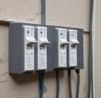 Surge protection installation in Eastbourne home