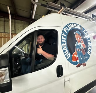 Quality Plumbing & Drain Work Van