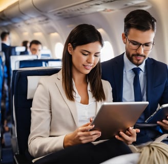 jeune couple en voyage: Voyageseco