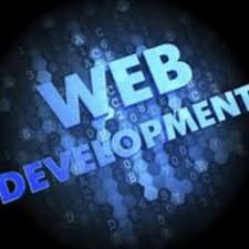 Web development blue color image