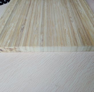 Papan Bambu Sebelum Finishing
