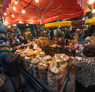 busy borough market