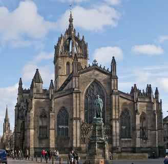 st. giles cathedral view