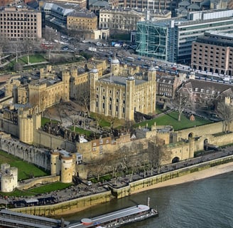 tower of london view above